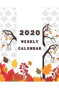 2020 Weekly Calendar