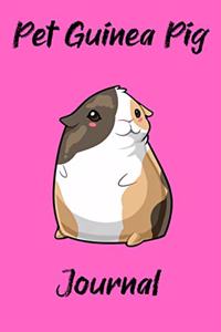 Pet Guinea Pig Journal
