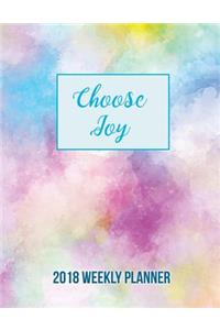 CHOOSE JOY 2018 Weekly Planner