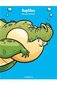 Reptiles libro para colorear 2