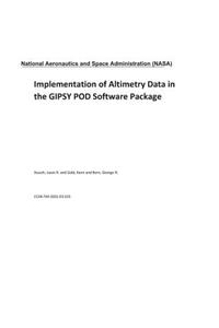 Implementation of Altimetry Data in the Gipsy Pod Software Package