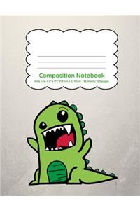 Composition Notebook Wide Ruled 120 pages