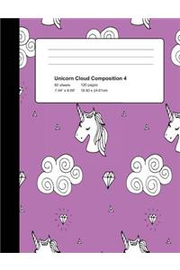Unicorn Cloud Composition 4