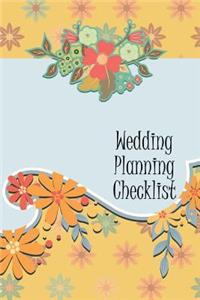 Wedding Planning Checklist