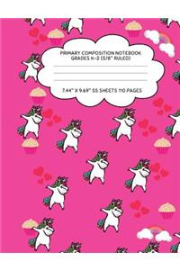 Primary Composition Notebook Grades K-2 (5/8