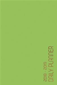 2018 - 2019 Daily Planner