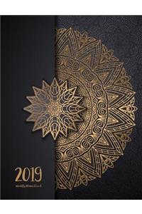 2019 Monthly Planner 8.5 x 11