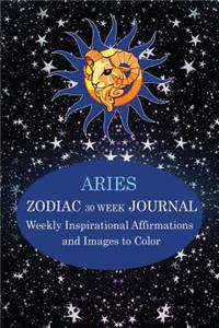Aries Zodiac 30 Week Journal