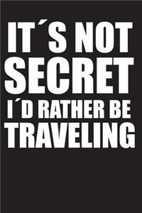 It´s Not Secret I´d Rather Be Traveling