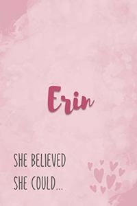 Erin She Believe She Could