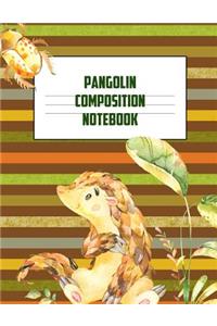Pangolin Composition Book