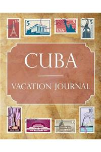 Cuba Vacation Journal