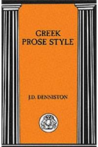 Greek Prose Style