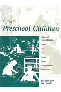 Caring for Preschool Children: Vol 2: 002