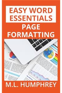 Page Formatting