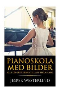 Pianoskola med Bilder: Allt om grunderna till att spela piano