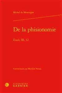 de la Phisionomie