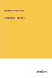 Occasional Thoughts