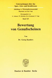 Bewertung Von Genussscheinen