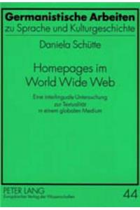 Homepages Im World Wide Web