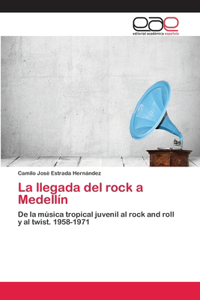 llegada del rock a Medellín