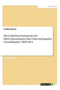 Cash-Flow-Statements der DAX-Unternehmen. Eine Untersuchung der Geschäftsjahre 2009-2011