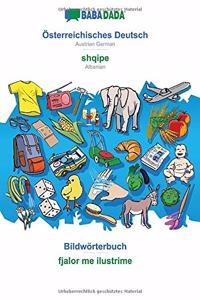 Österreichisches Deutsch - shqipe, Bildwörterbuch