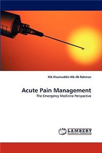 Acute Pain Management