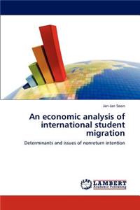 Economic Analysis of International Student Migration