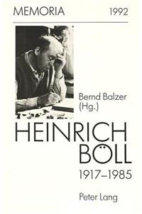 Heinrich Boell 1917-1985. Zum 75. Geburtstag