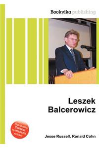 Leszek Balcerowicz