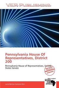 Pennsylvania House of Representatives, District 200