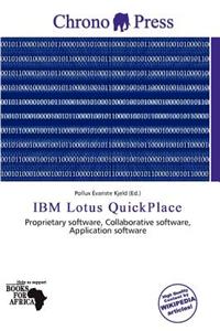 IBM Lotus Quickplace