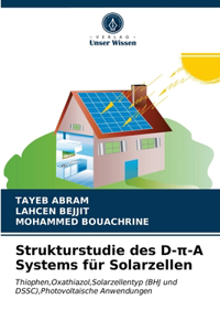 Strukturstudie des D-π-A Systems für Solarzellen