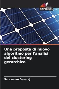 proposta di nuovo algoritmo per l'analisi del clustering gerarchico