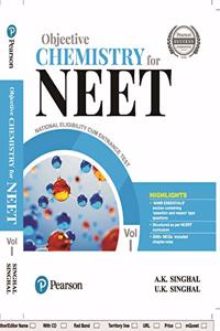 Objective Chemistry for NEET by Pearson - Vol. 1 (Old Edition)
