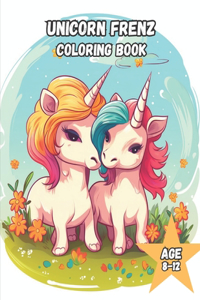 Unicorn Frenz Coloring Book