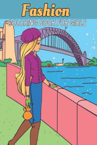 Fashion Coloring Book For Girls