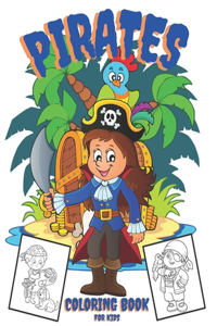 Pirates Coloring Book For Kids