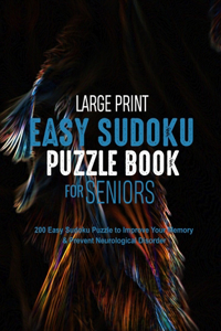 Large Print Easy Sudoku Puzzle Book for Seniors