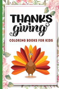 Thanksgiving coloring books for kids