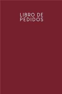 Libro de pedidos