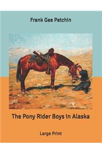 The Pony Rider Boys in Alaska