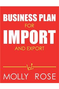 Business Plan For Import And Export