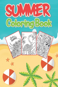Summer coloring book