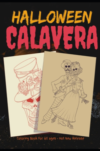 Halloween Calavera Coloring Book For all ages - Hot New Release