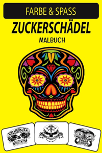 Zuckerschädel Malbuch