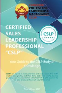 Certified Sales Leadership Professional CSLP Body of Knowledge