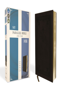 NIV, The Message, Parallel Bible, Large Print, Leathersoft, Brown
