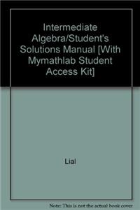 Intermediate Algebra/Student's Solutions Manual